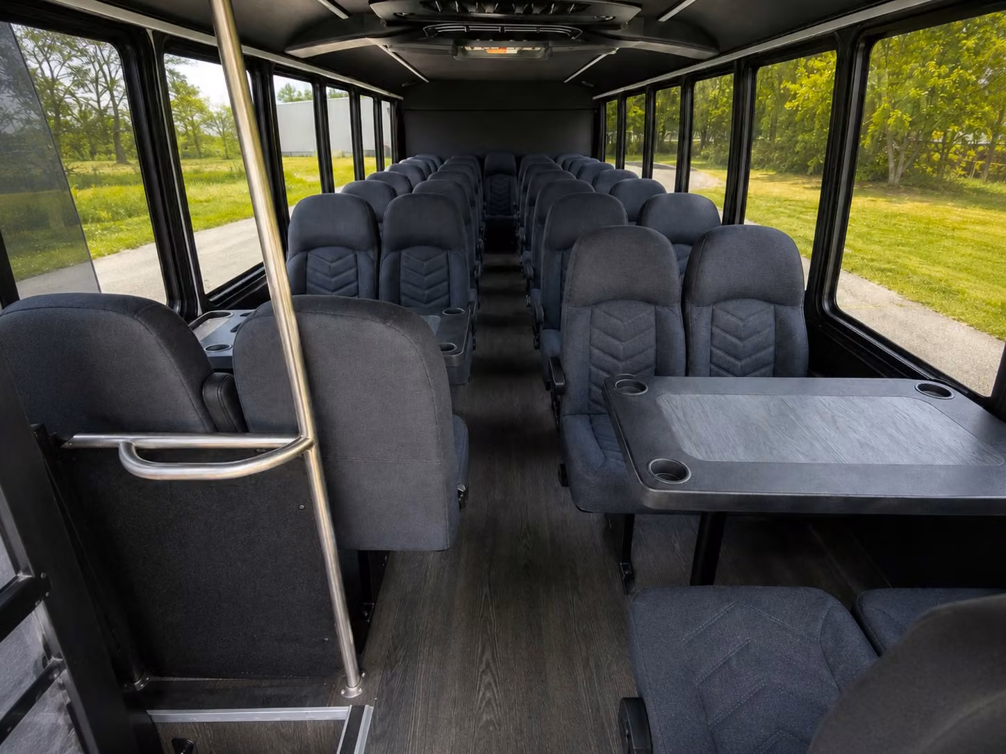 20 passenger minibus interior