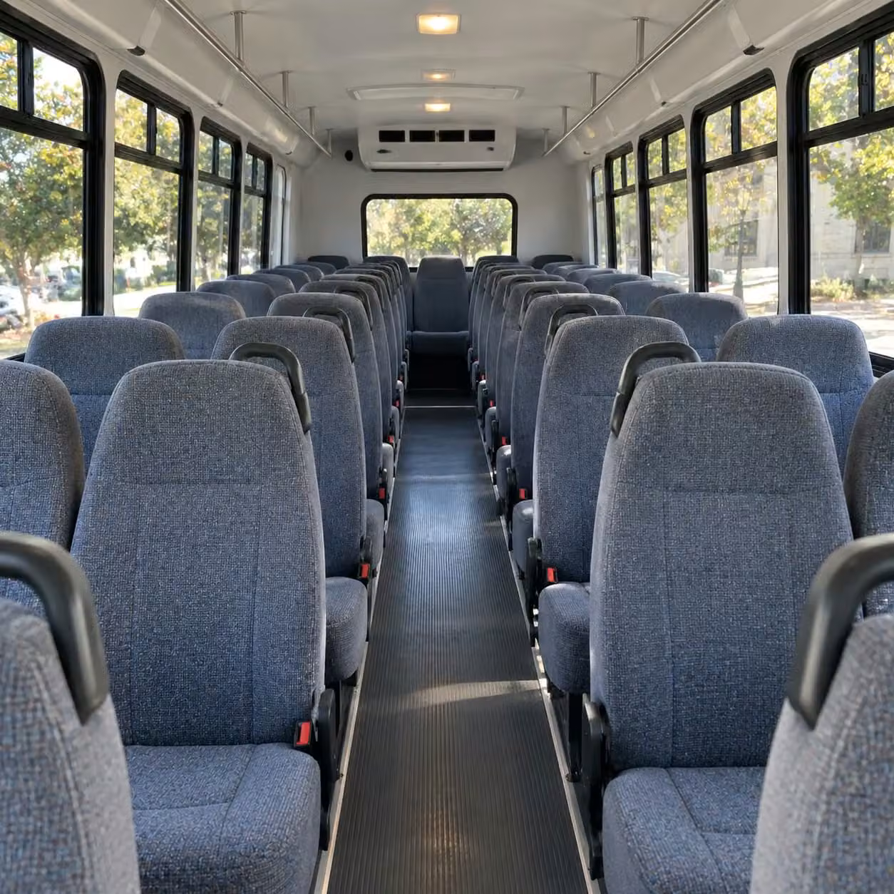 35 passenger minibus interior