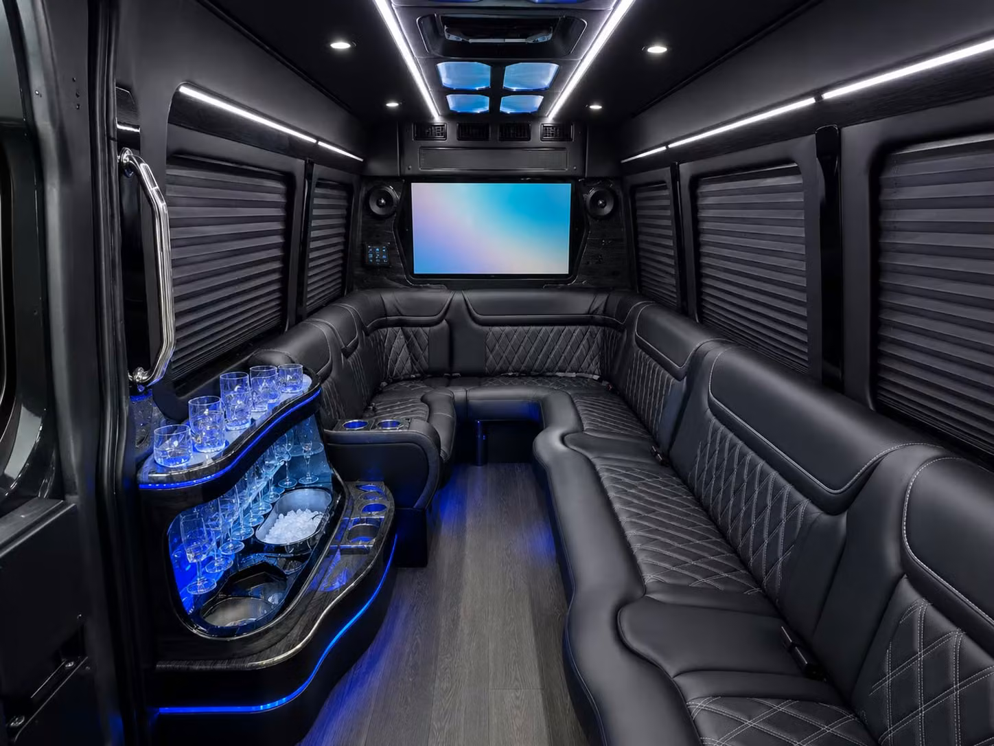 bridal party transportation and day of logistics in glendale