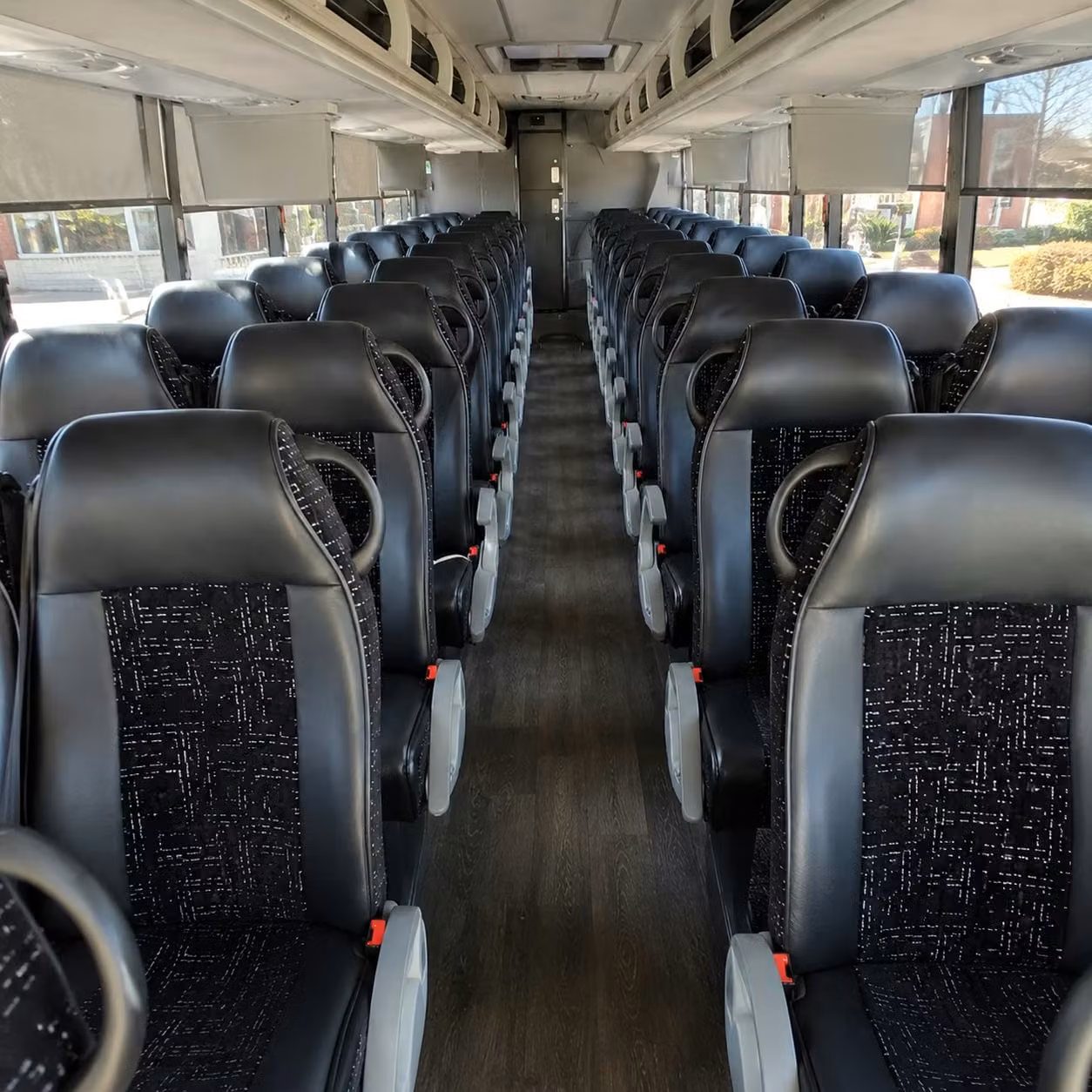 glendale charter bus interior gallery