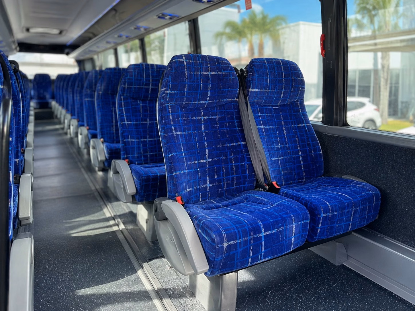 hotel shuttle bus service for out of town wedding guests in glendale