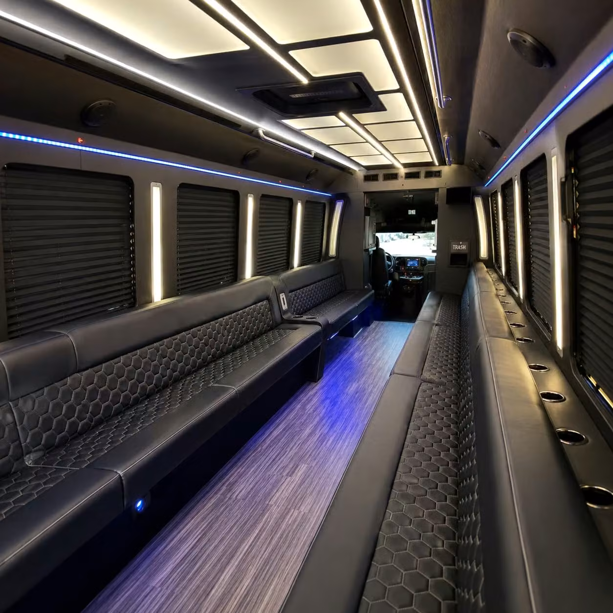 party bus interior