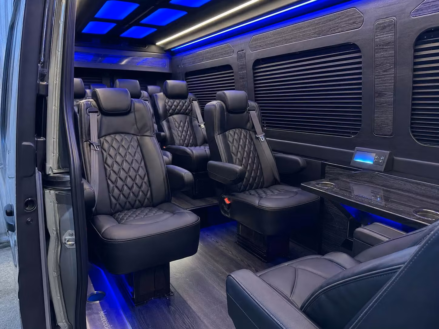 sprinter van transportation for groups and events across glendale